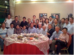 Dinner hosted by Bishop of Lanzhou